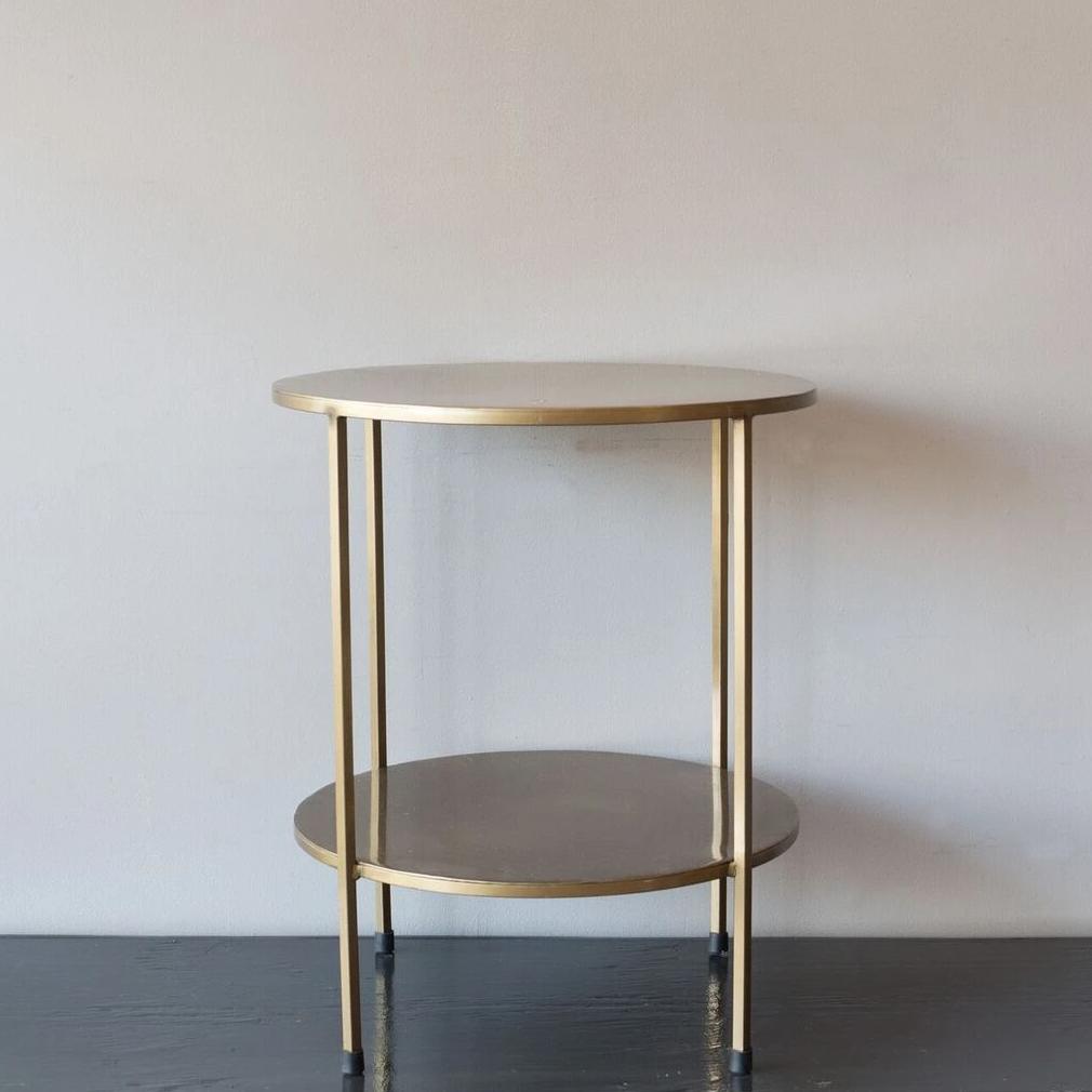 Suvi Gold Side Table